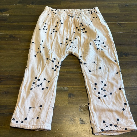 Boho Choses Harem Lined Pant Constellation Stars Cream Neutral 2-3 - Picture 1 of 6